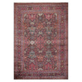 Antique 9'5'' x 13'6'' Hand Knotted 100% Wool Mashaad Traditional Area Rug Navy