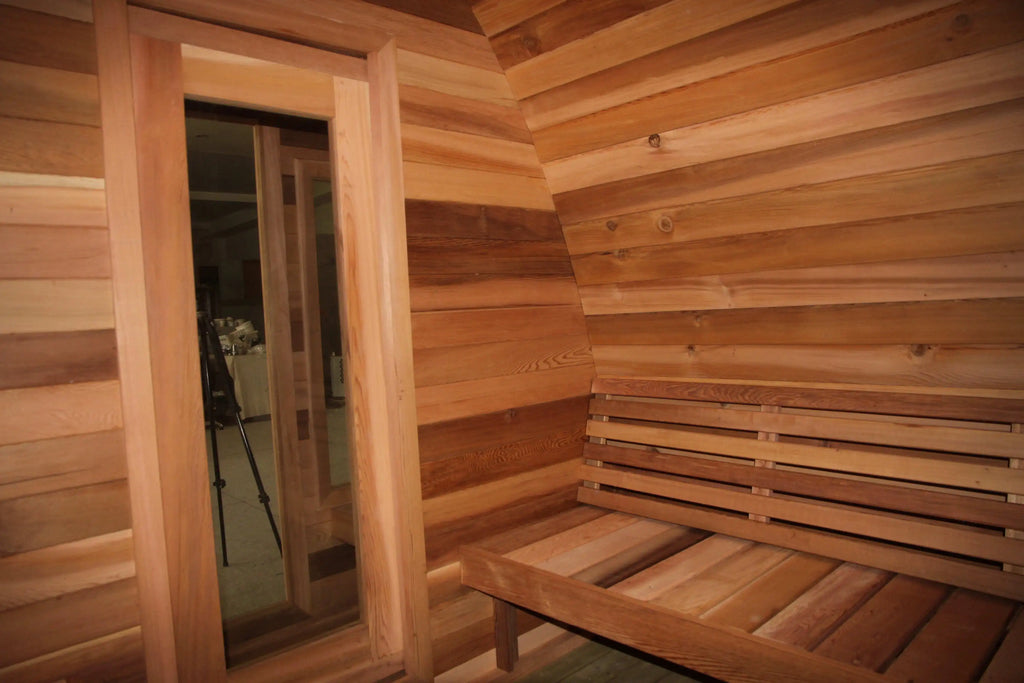 Customization.4/6 Persons Capacity Cedar Sauna Outdoor Dry Steam Sauna Garden Barrel Sauna Wholesale