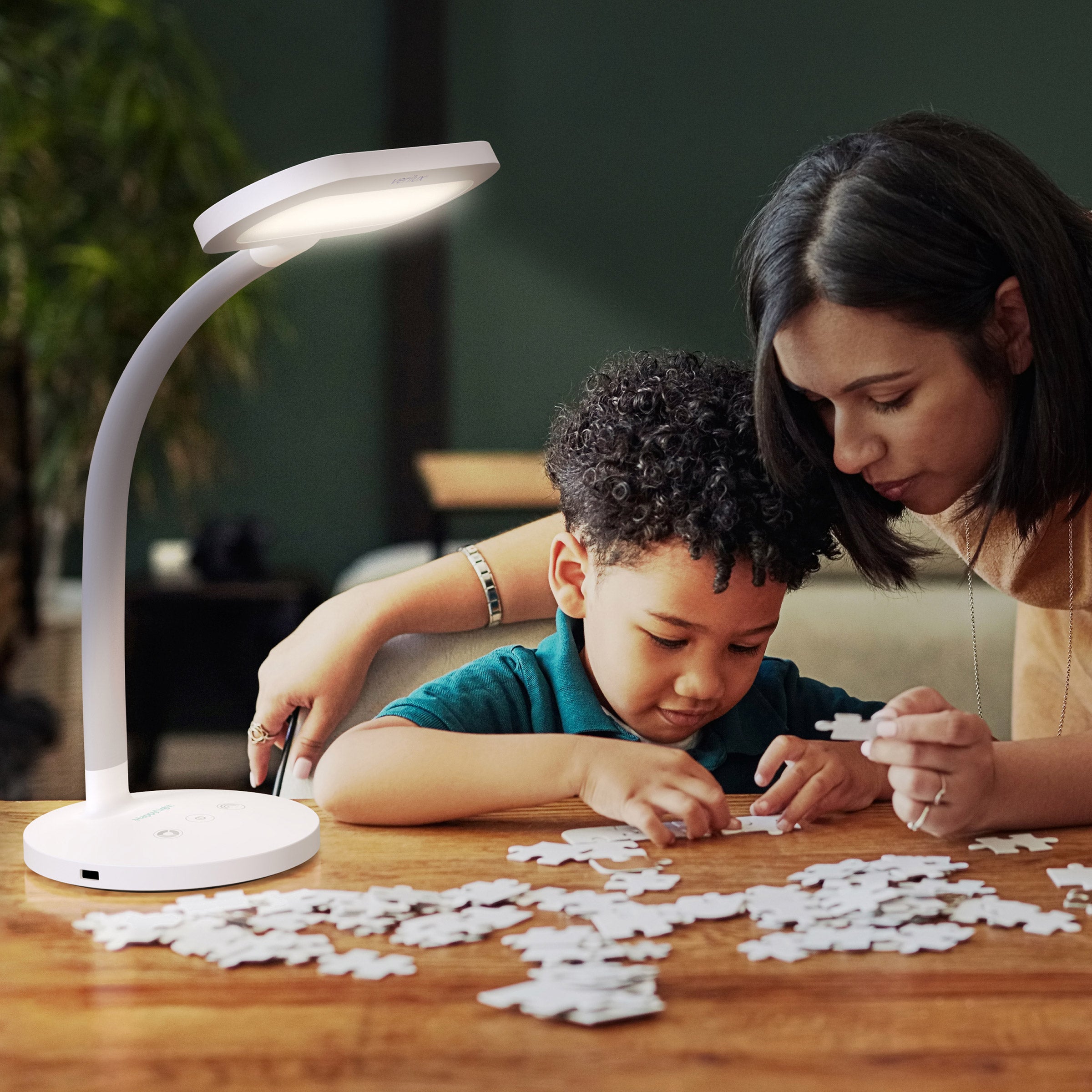 Happylight Duo 2-In-1 Light Therapy & Task Desk Lamp