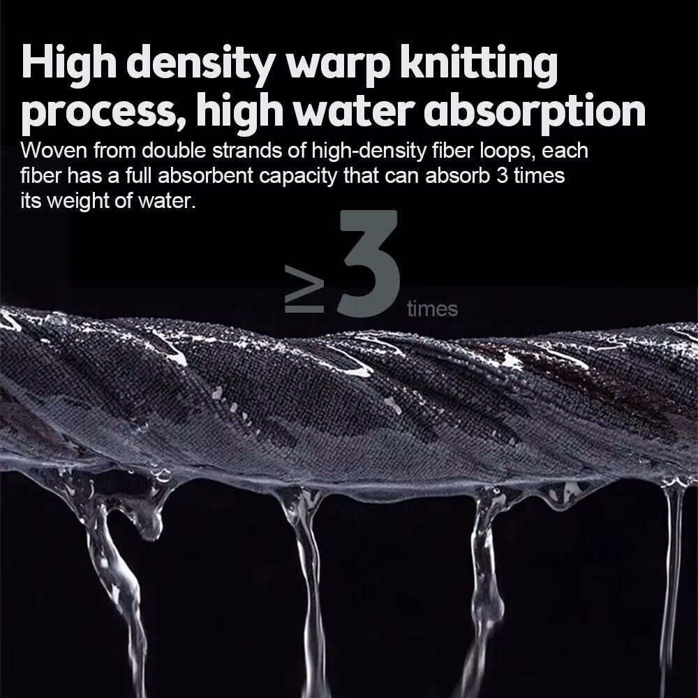 New Car Cleaning Drying Cloth Car Care Cloth Detailing High Water Absorption Car Wash Towel Car Wash High End Microfiber Towel
